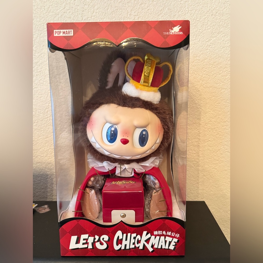 POP MART THE MONSTERS Let's Checkmate Series Vinyl Plush Doll